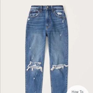 Abercrombie Curve Love Mom Jeans